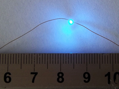 although very small the surface mount LEDs are bright when illuminated